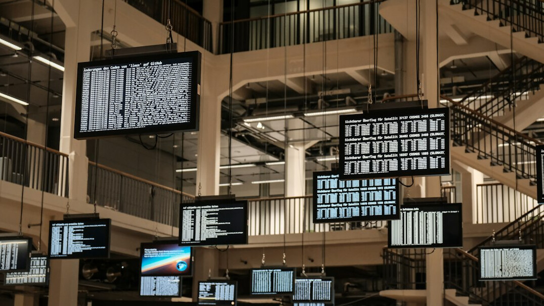 Server racks in a data centre used for content distribution and streaming infrastructure